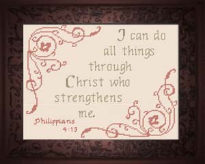 Christ Strengthens Me - Philippians 4:13